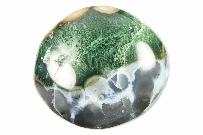 Polished Ocean Jasper Stone - New Deposit #297214